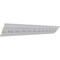 Ekena Millwork 4 3/4"H x 4 3/4"P x 6 3/4"F x 94 3/8"L, (3 1/8" Repeat), Jackson Egg and Dart Crown Moulding MLD04X04X06JA - alternate 2